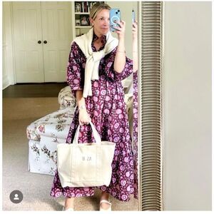 The Monogram Corner Small Palmetto Block Print Dress